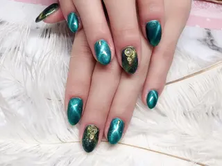 ネイル マジック ミラーのネイルデザイン