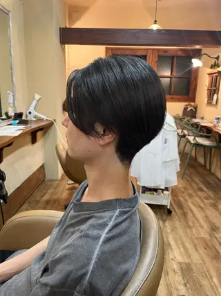 ショート メンズ 吉岡 奏海のヘアスタイル