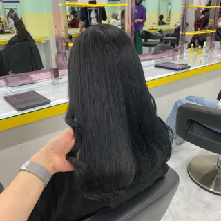 セミロング カラー ヘアアレンジ mai🍑暖色カラー /レイヤー💖のヘアスタイル
