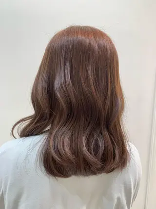 ミディアム 🎀透明感カラー🎀 稲垣至恩🎀のヘアスタイル