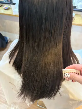 ミディアム 韓国ヘアー🇰🇷 MIWAのヘアスタイル