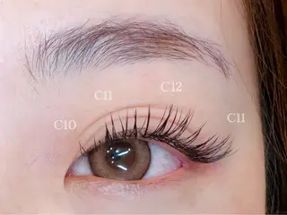 マツエク・マツパ Reciel 山下のマツエク・マツパデザイン