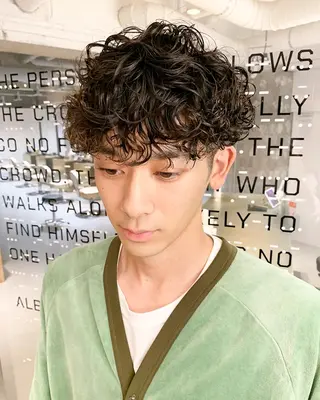 ショート パーマ tension 【テンション】のヘアスタイル