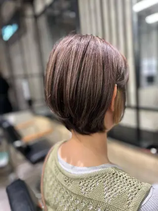 ショート カラー TATSUKI RESTIAのヘアスタイル