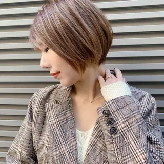 ショート ショート特化美容師 大阪京橋　大本　渉のヘアスタイル