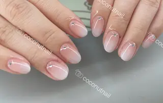 ネイル 神田 ココナッツのネイルデザイン