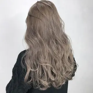 ロング カラー パーマ ヘアアレンジ ITbyALBUM 中野店のヘアスタイル