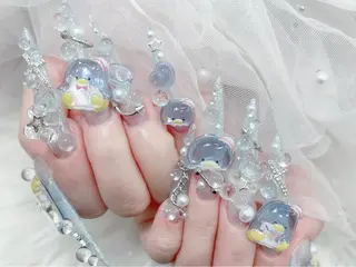 ネイル MoMoA Nail ネイル長さ出し専門店のネイルデザイン