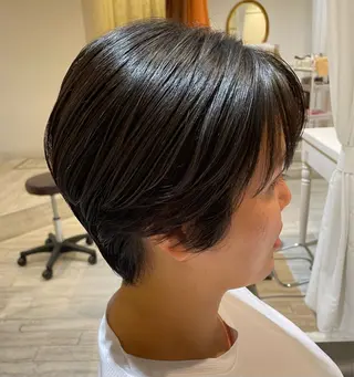 ショート rococo ange所属・河津 彩香のヘアスタイル