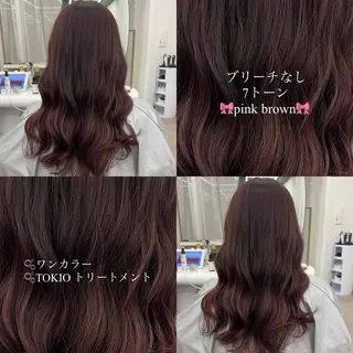 ロング 透明感カラー🫧⌇ AO🫐🩵のヘアスタイル