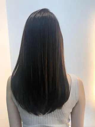 ロング いけがみ ゆかなのヘアスタイル