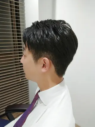 メンズ ハイライト⭐️上野 高広のヘアスタイル