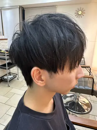 ショート 我満 宏映のヘアスタイル