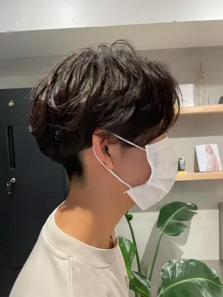 パーマ メンズ hazuki 🌝のヘアスタイル