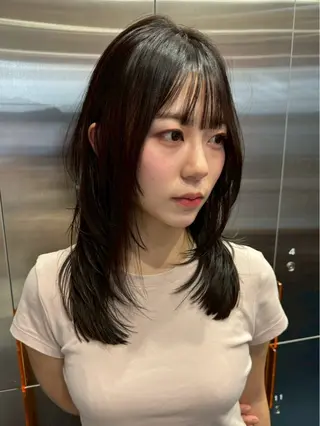 ミディアム fifth原宿/ 今村圭一のヘアスタイル