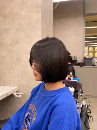 ショート カラー ヘアアレンジ Over hair_ misakiのヘアスタイル