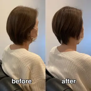 ショート 濱本 浩安のヘアスタイル