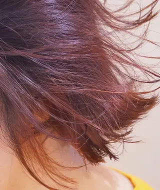 ミディアム カラー パーマ ヘアアレンジ 【ツヤ髪美容師】 ツダケイスケのヘアスタイル