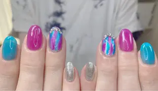 ネイル ニュアンスネイル🌈 MYU Nailsのネイルデザイン