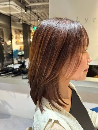 ミディアム 必ず笑顔で帰っていた だきます！安田祐貴のヘアスタイル