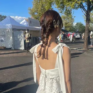 ロング カラー ヘアアレンジ 髪質改善カラー/ボブ 🌻Mutsumiのヘアスタイル