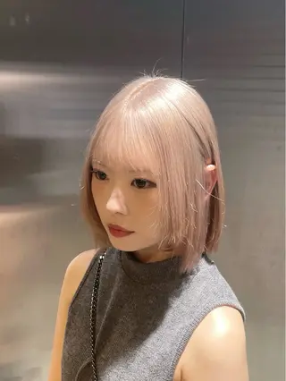 カラー ナリキ/ダブルカラー /ダブルカラーモデルのヘアスタイル