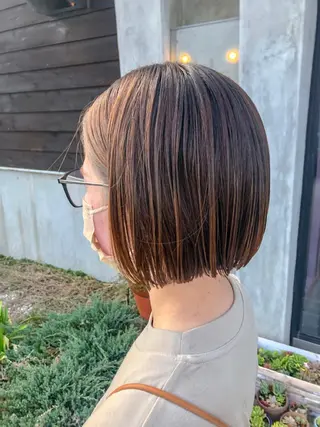 ショート 佐藤 美聡のヘアスタイル