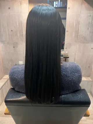 ロング カラー ヘアアレンジ 髪質改善🫧‪ りこのヘアスタイル