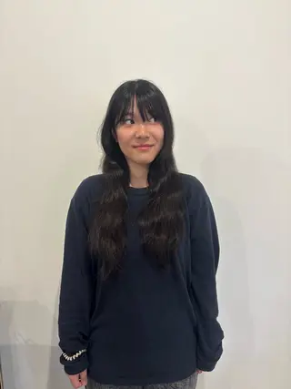 ロング 熊取谷 茉那のヘアスタイル