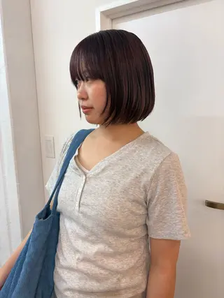 ショート ichika/福岡 /透明感カラー🤎のヘアスタイル