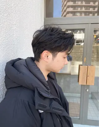 ショート メンズ 野間 祐哉のヘアスタイル