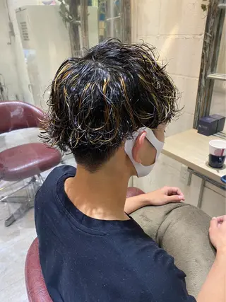 パーマ メンズ メンズモデル募集中✨ 永野大樹のヘアスタイル