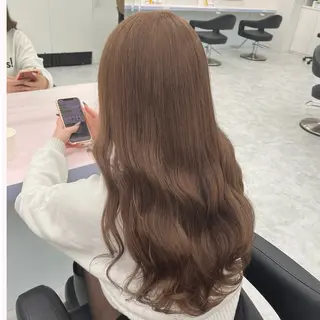 セミロング カラー トレンドレイヤー No.1/KOHEIのヘアスタイル