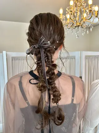 ロング 北本 美幸のヘアスタイル