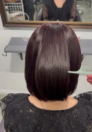 ミディアム カラー 【ili 梅田】 🐰清水 梨央🤍のヘアスタイル