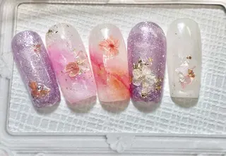 カラー  Nail 秋(アキ)のネイルデザイン
