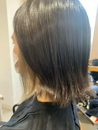 ミディアム カラー ヘアアレンジ メンズ ネイル Sia中野新橋 『JUNYA』のヘアスタイル