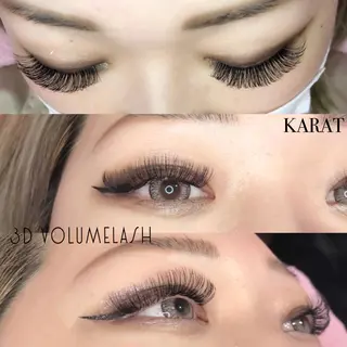 マツエク・マツパ ★KAEDE★伊勢崎 【KARAT】のマツエク・マツパデザイン