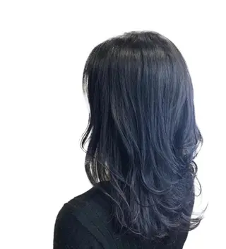 セミロング カラー ケアブリーチ /髪質 改善/古橋圭史郎のヘアスタイル