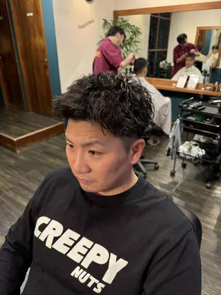 メンズ 早稲田/メンズ専門 /フェード/葛西裕季のヘアスタイル