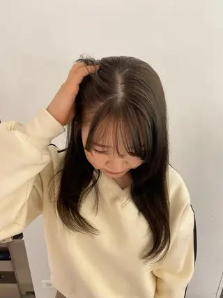 カラー UNBIRTHDAY いずみのヘアスタイル