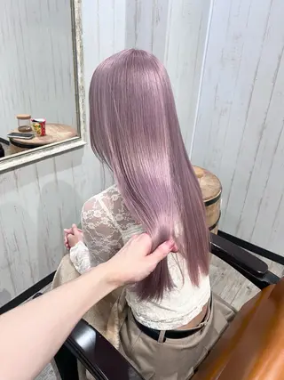 ロング カラー 艶髪/ハイトーン特化 店長/SHOHEIのヘアスタイル