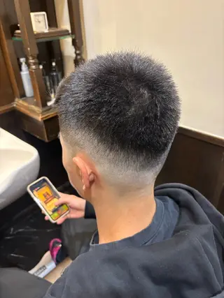 ショート メンズ 松橋 海渡のヘアスタイル