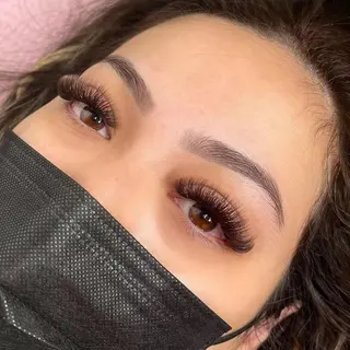 カラー パーマ マツエク・マツパ アイブロウ 神山 ビューティー・アイのマツエク・マツパデザイン