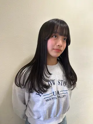 ロング ハシヅメ キョウカのヘアスタイル