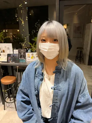 ショート たつ/レイヤーカット 顔周り/髪質改善のヘアスタイル