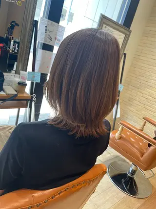 ショート カラー 松尾 遥花のヘアスタイル