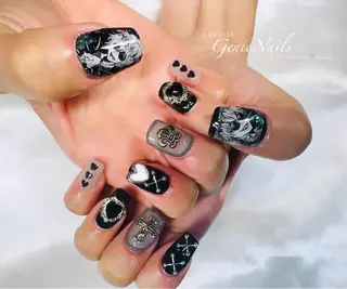 メンズ ネイル Genie Nailsのネイルデザイン