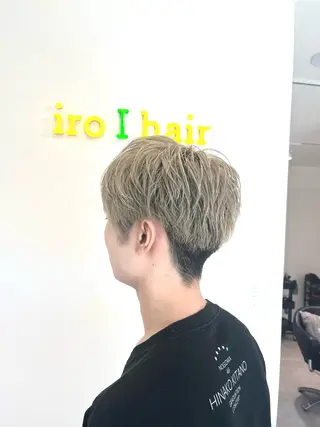 ショート メンズ イロアイヘアー Renのヘアスタイル