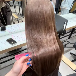セミロング カラー ハイトーンレイヤー 吉祥寺/nana🎀のヘアスタイル